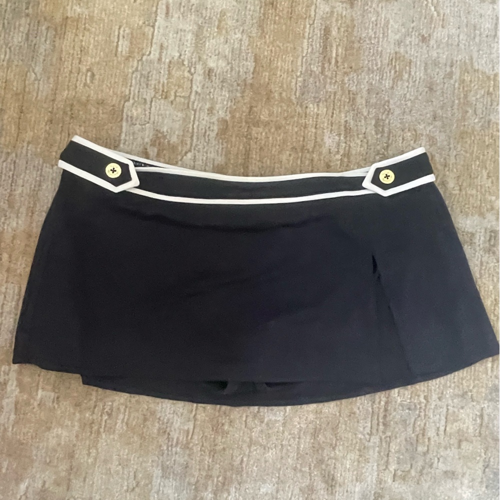 Black Bikini Skirt